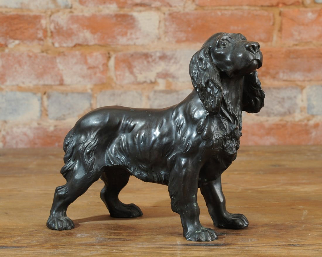 Bronze Figure of a Spaniel (1 of 5)
