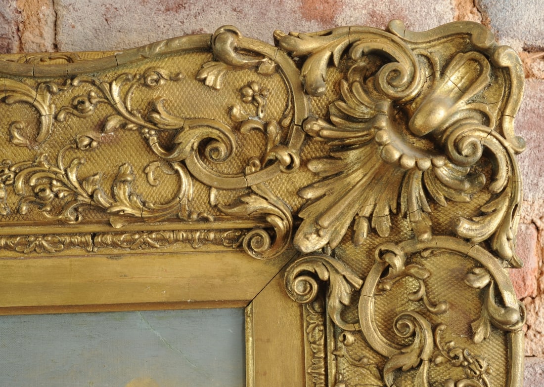 L. 19th E. / 20th C. Landscape with Cows - 9