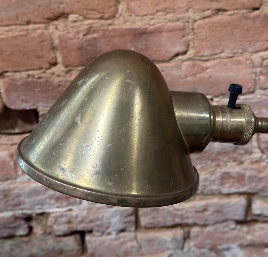 Adjustable Brass Floor Lamp - 2