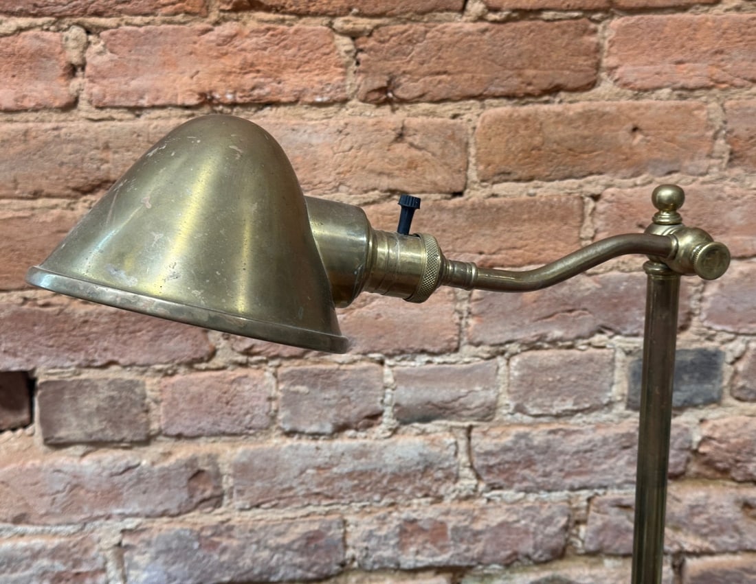 Adjustable Brass Floor Lamp - 4