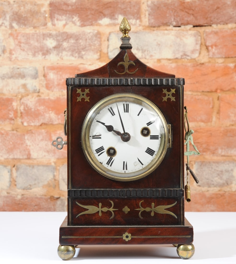 French Empire Style Mantel Clock (1 of 12)