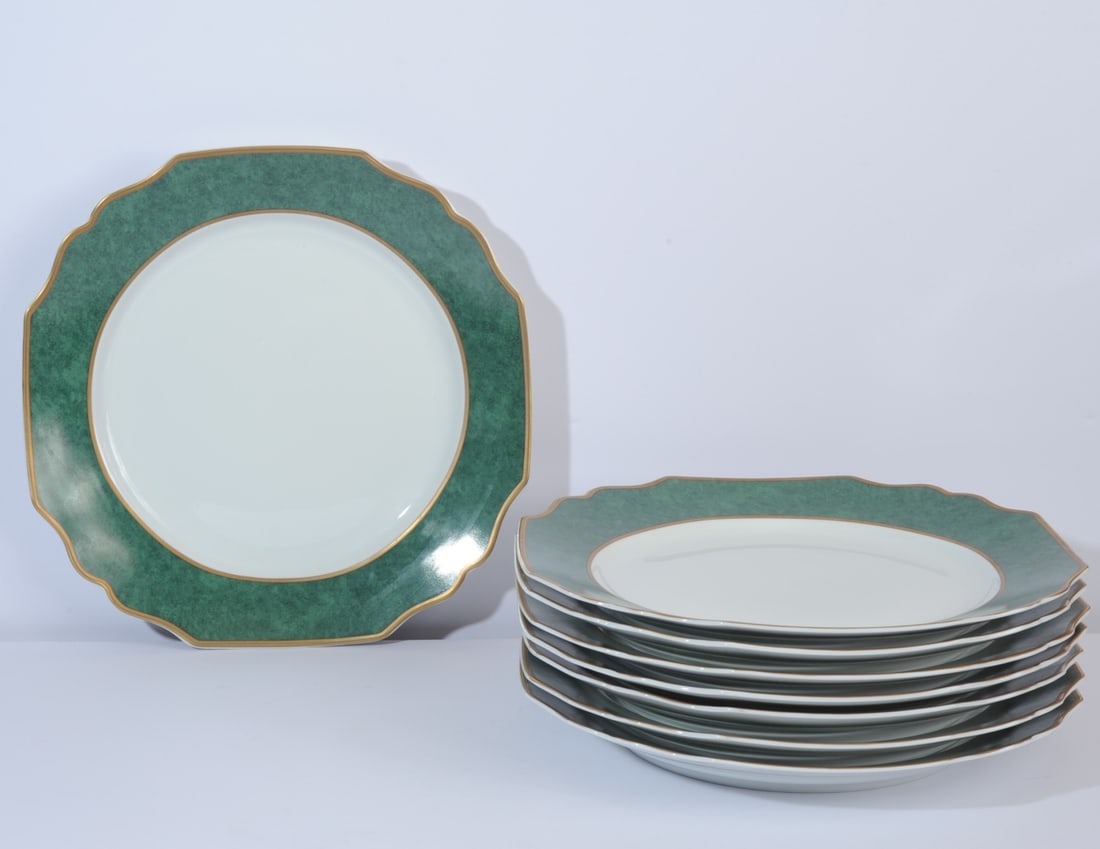 Eight Mottahedeh Festival Service Plates (1 of 6)
