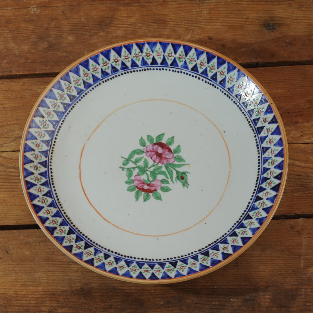 C. 1800-1820 Chinese Export Charger (1 of 7)