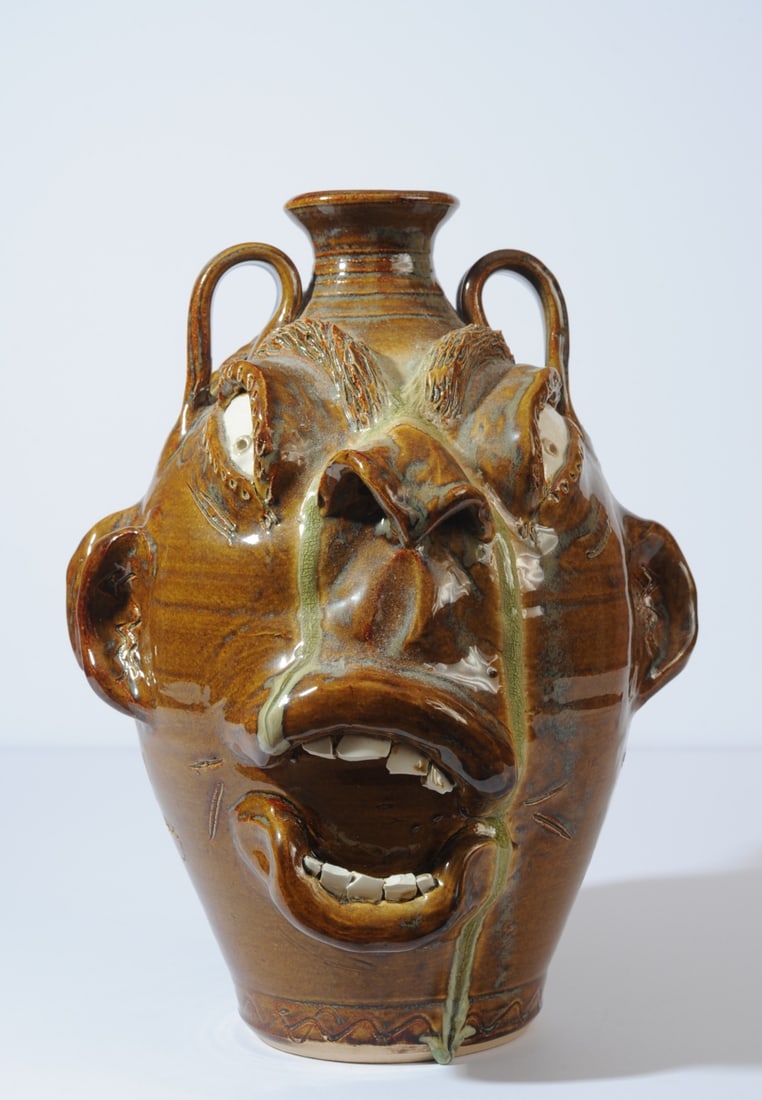 Tony King (North Carolina), Contemporary Face Jug (1 of 13)