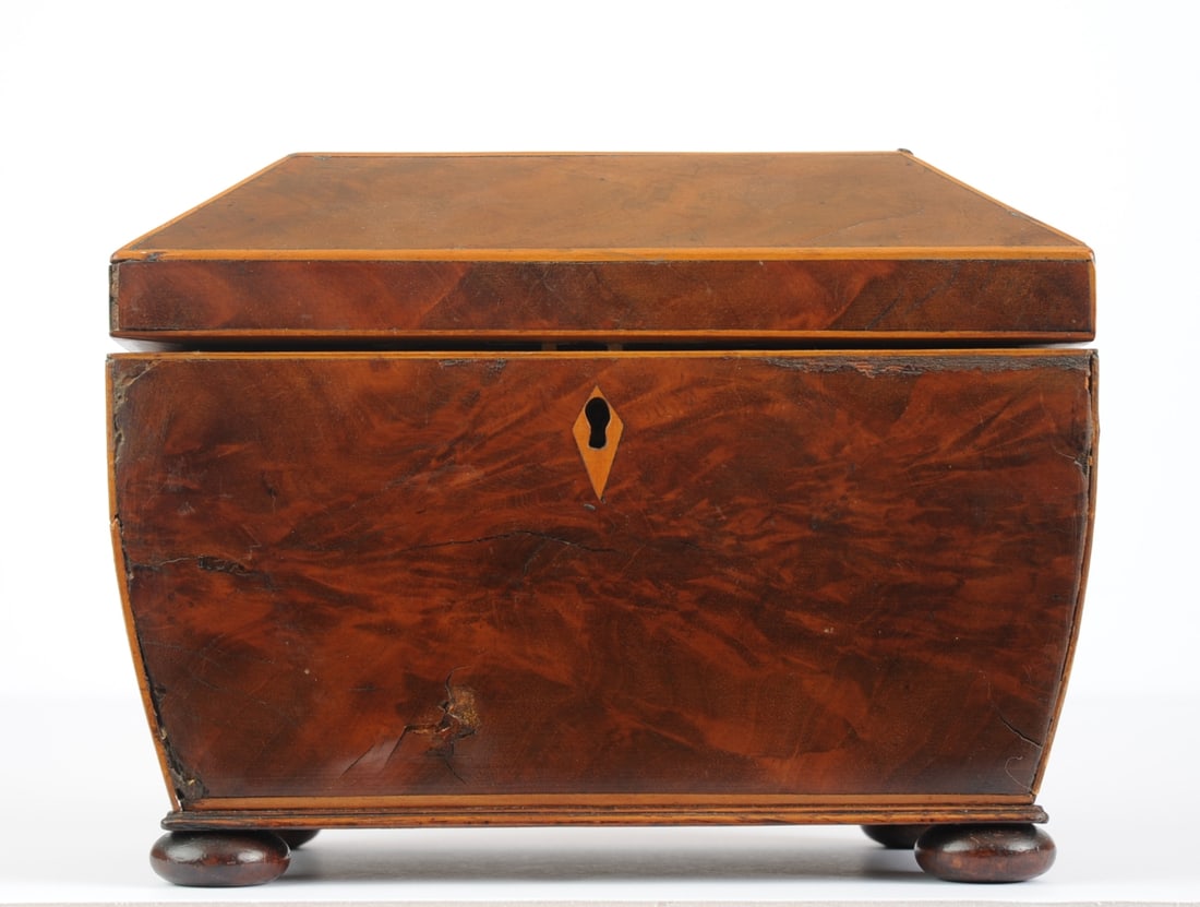 Early 19th C. English Tea Caddy (1 of 13)