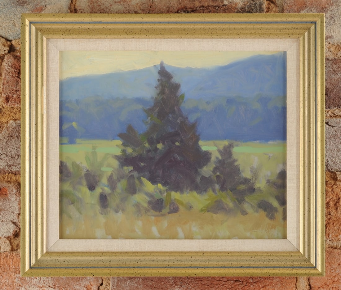 Frank Hobbs (American) Oil on Board (1 of 3)