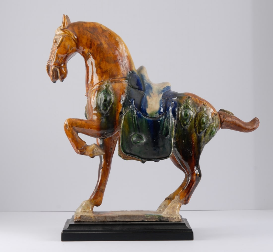 Chinese Sancai Glazed Tang Style Horse (1 of 13)