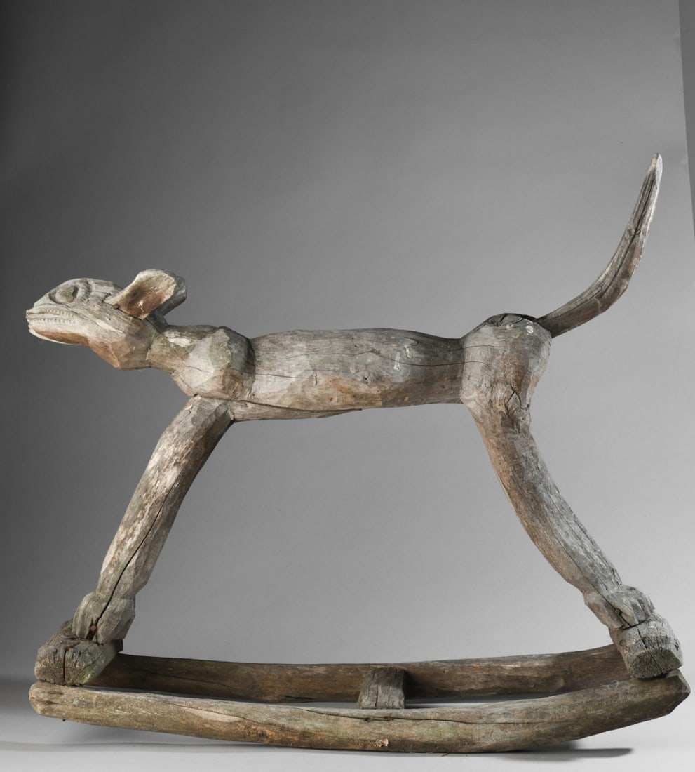 Yoruba Rocking Dog, ex-Susanne Wenger (1 of 10)