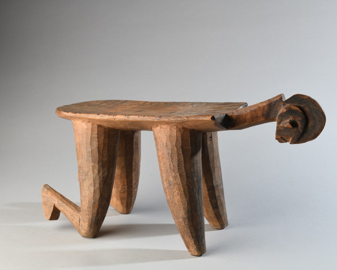 Bobo Figural Stool, Ex Josef Mueller - 10