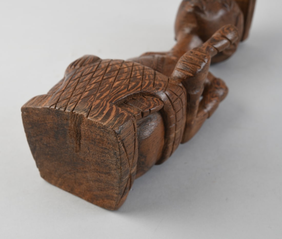 Kuba Seated King Figure - 6