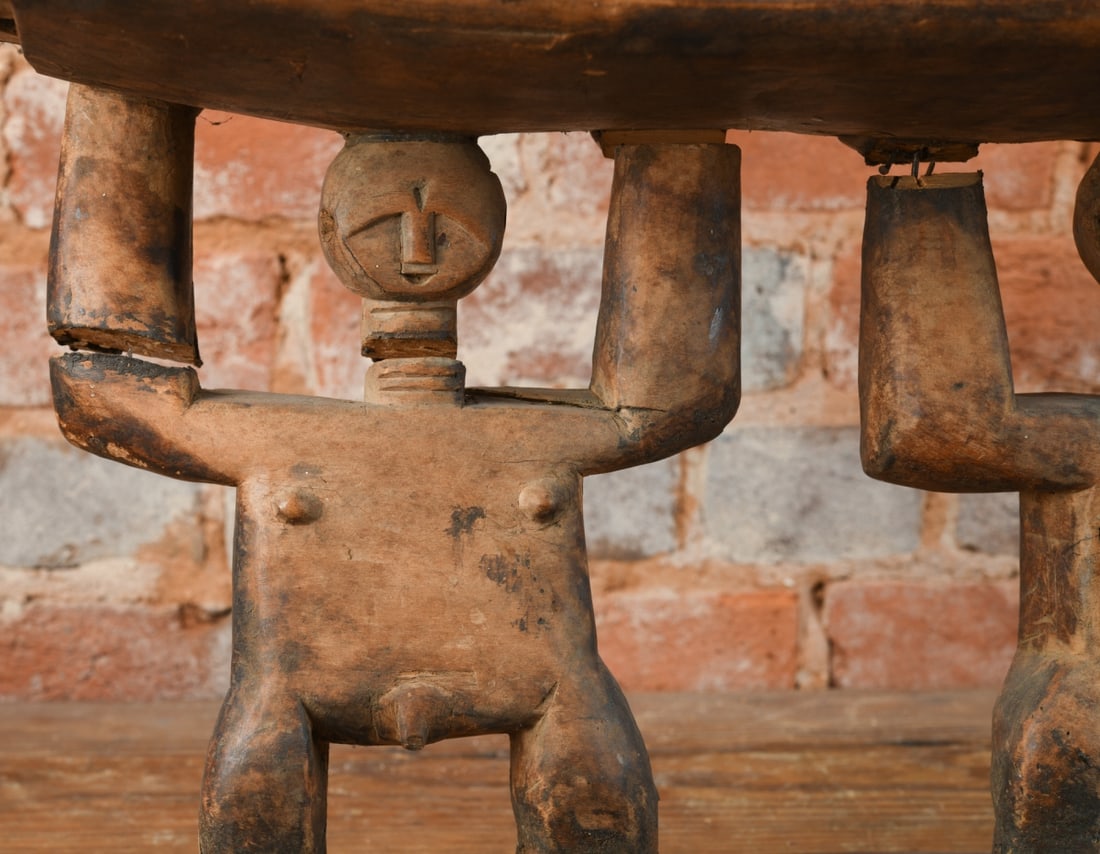 Fante Caryatid Stool - 4