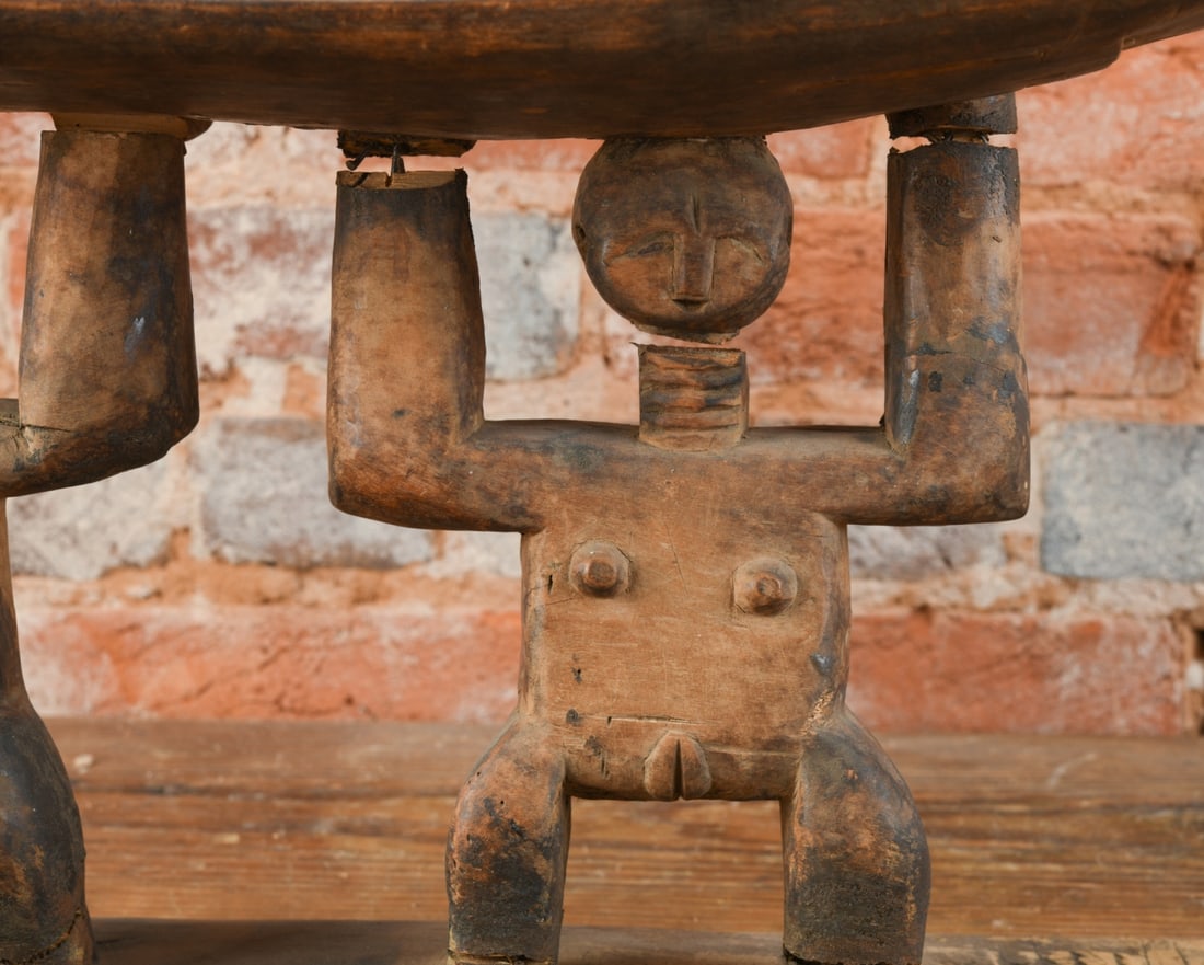 Fante Caryatid Stool - 5