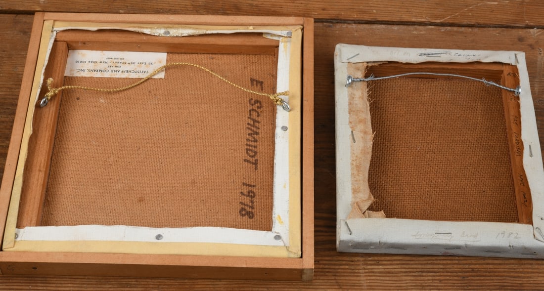 E. Schmidt (20th C) Two Figurative Studies - 6