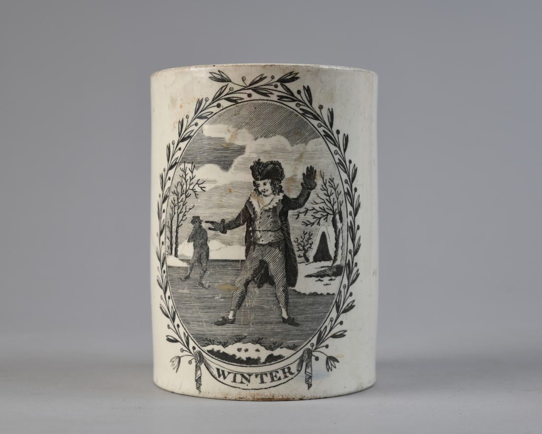 Late 18th/Early 19th C. Pearlware Mug (1 of 7)