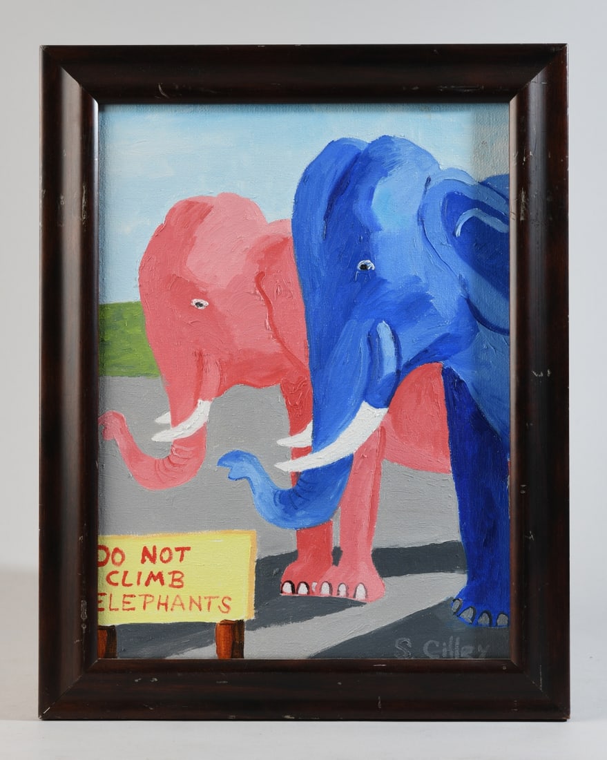 Scott Cilley (American, b. 1957) Oil on Canvas (1 of 4)