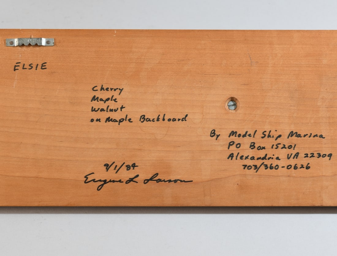 Half-Hull Ship Model “Elsie - 5