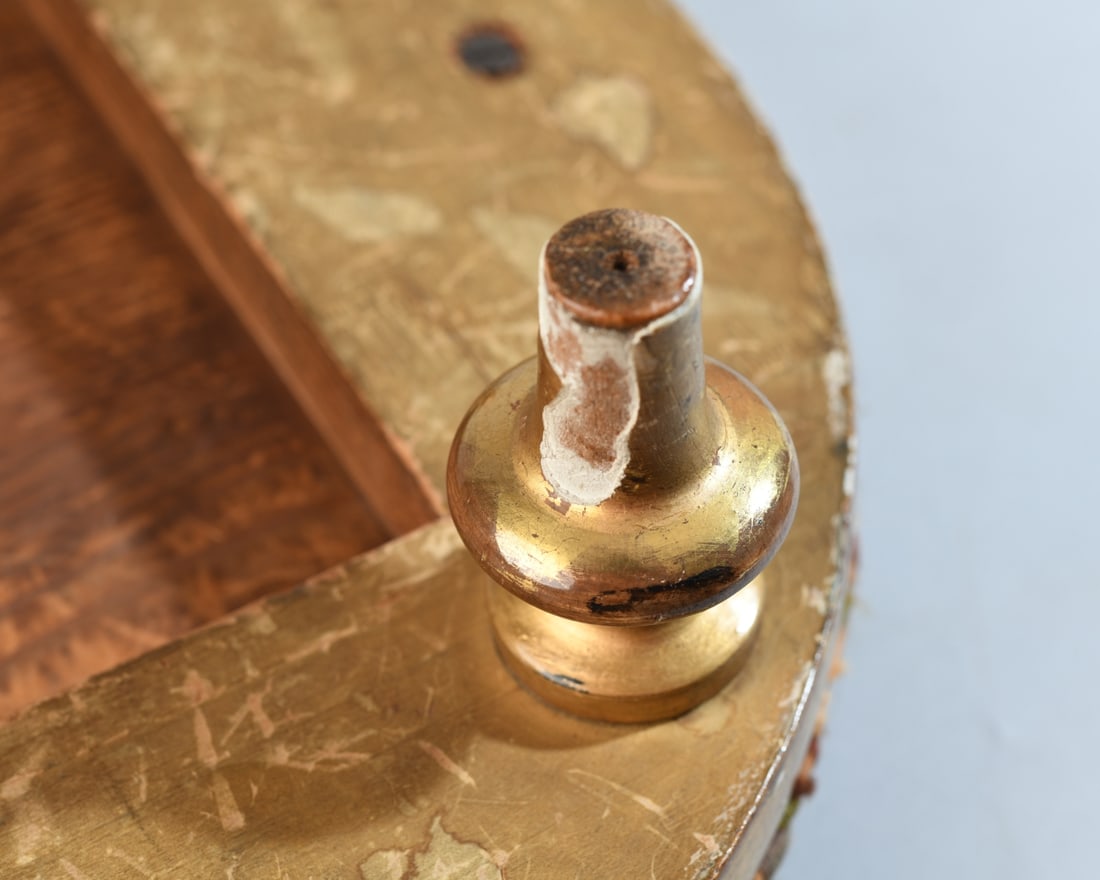 Needlework Upholstered Footstool - 8