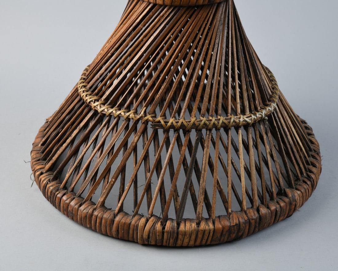 Wicker Plant Stand - 3