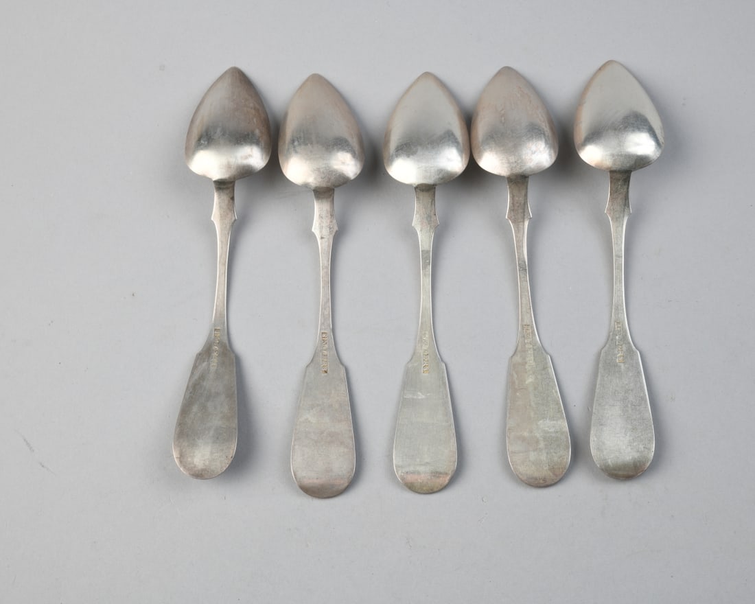 5 Coin Silver Spoons - 3