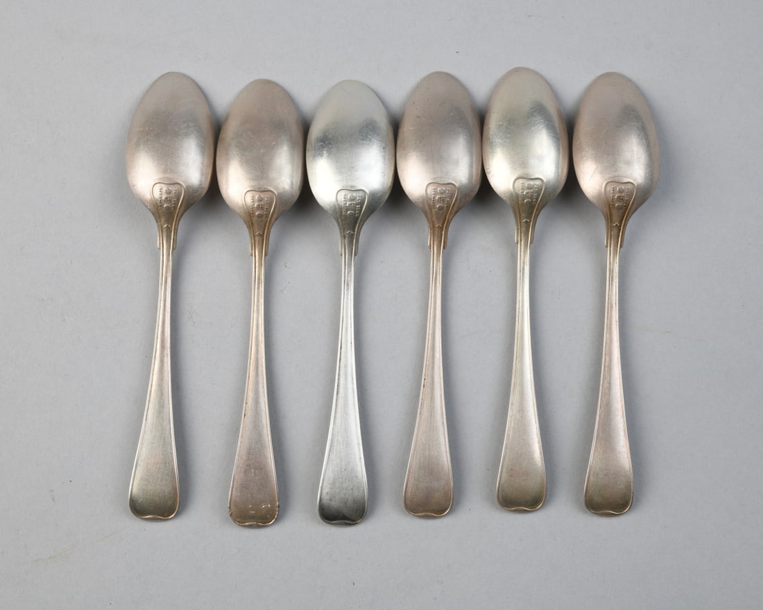 6 Gorham Sterling Silver Spoons - 3