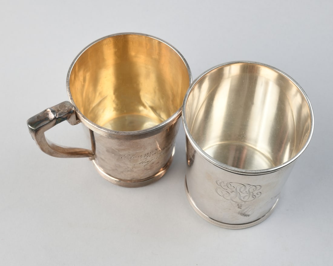 Two Sterling Silver Cups - 5