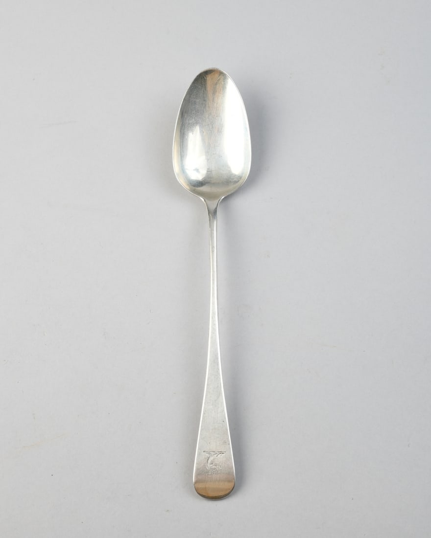 19th C. English Sterling Silver Serving Spoon (1 of 4)