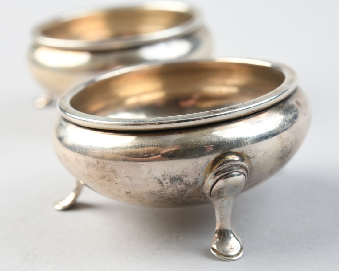 Two Gorham Sterling Silver Open Salts - 2
