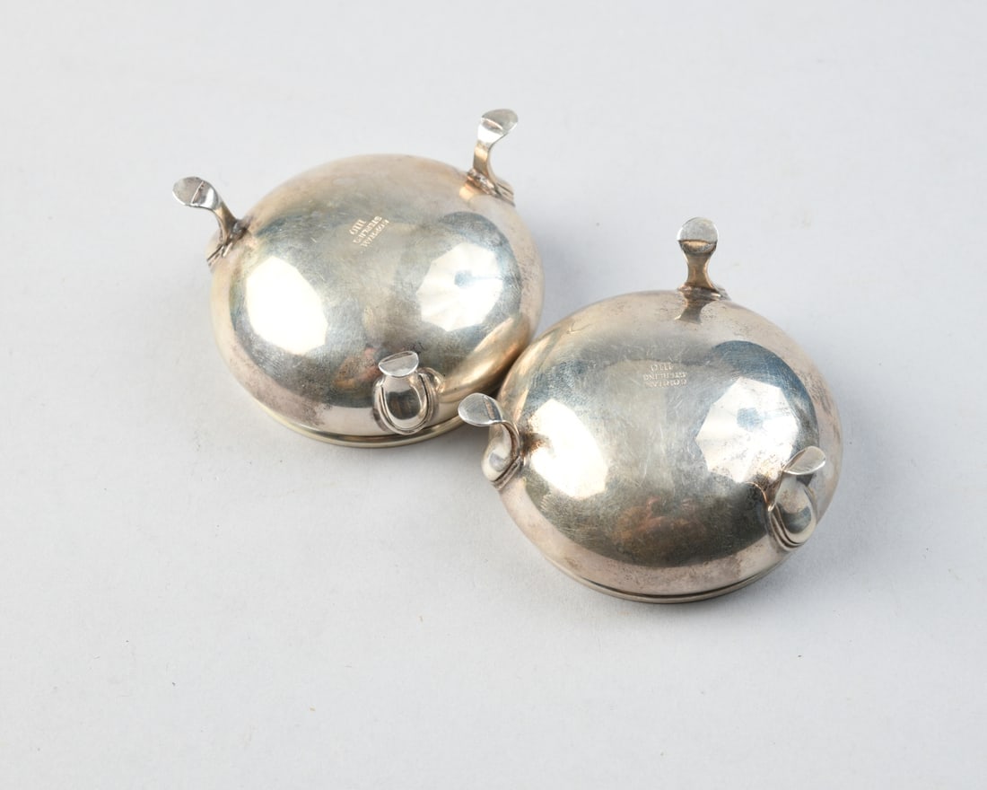 Two Gorham Sterling Silver Open Salts - 4
