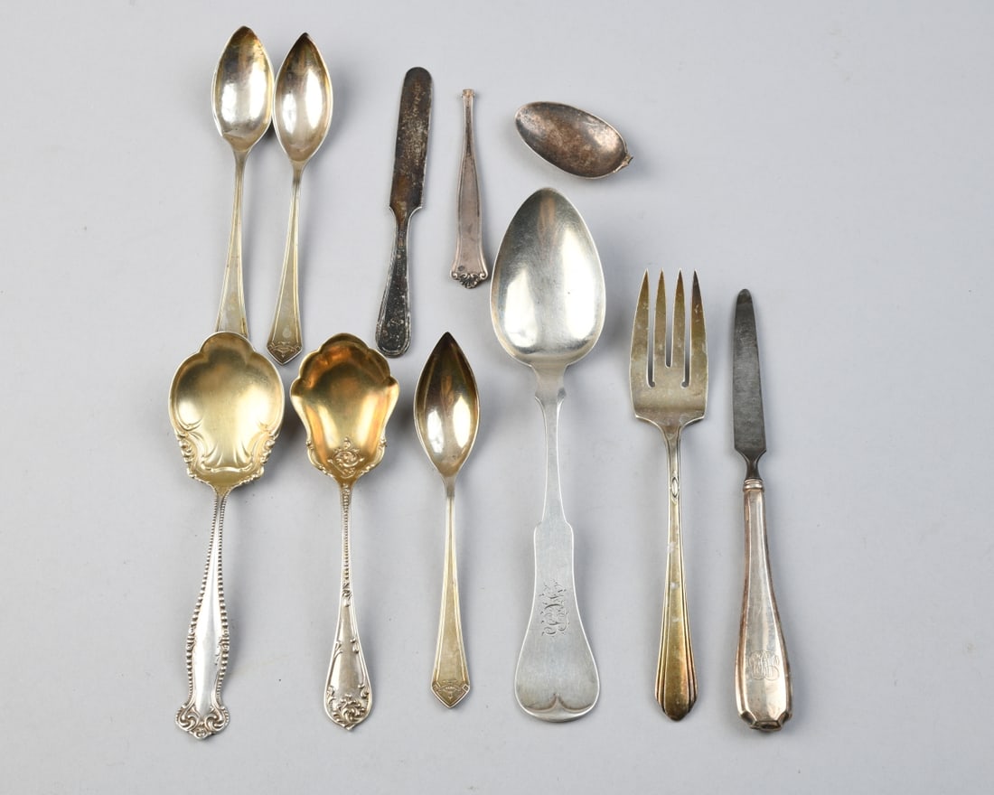 Sterling Silver Flatware Mixed Group (1 of 4)
