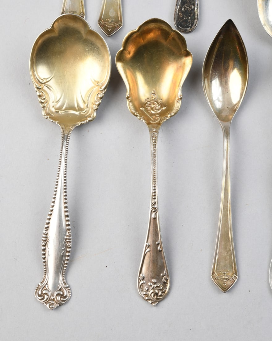 Sterling Silver Flatware Mixed Group - 2