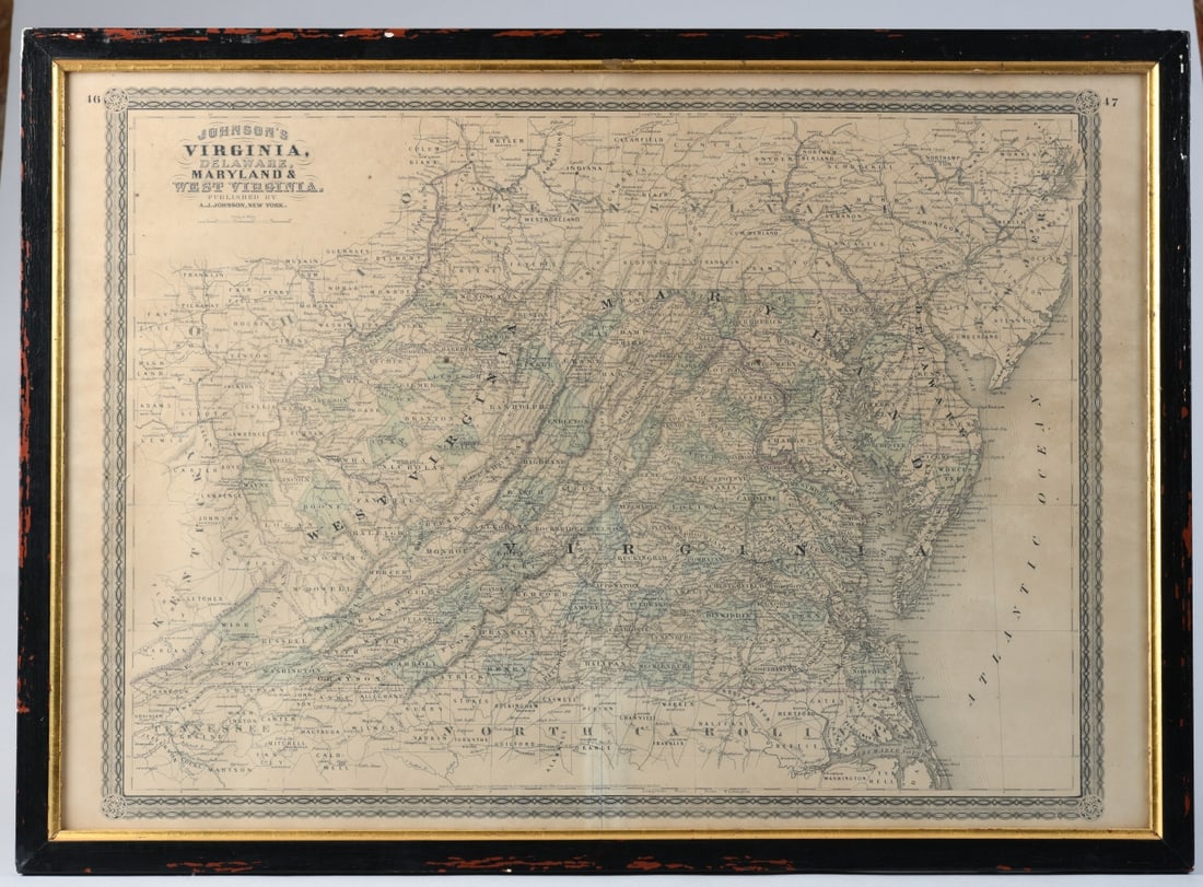 Two 19th C. Maps - 8