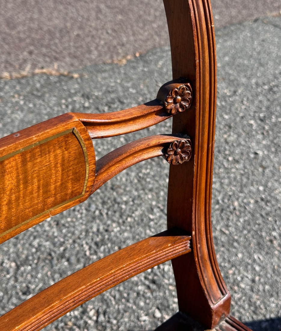 Two Regency Revival Side Chairs - 4