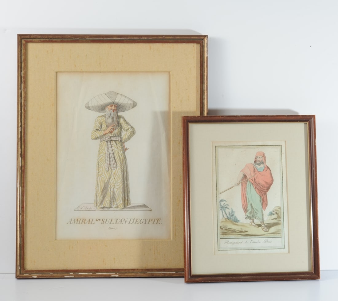 Two 18th C. French Orientalist Engravings (1 of 9)