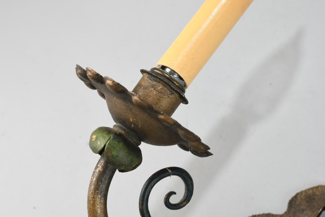 Two Light Electric Wall Sconce - 4