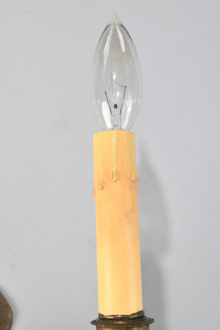 Two Light Electric Wall Sconce - 5