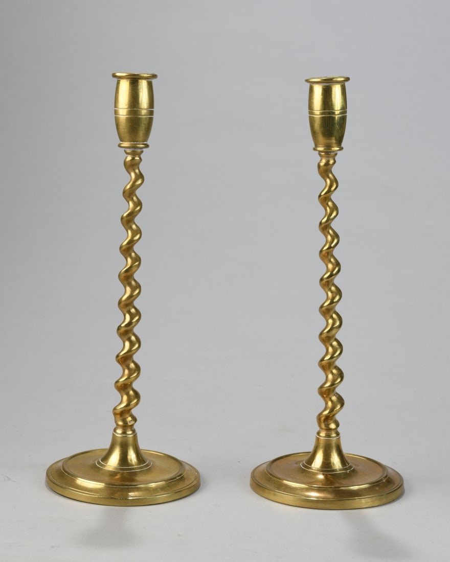 Pair of Brass Candlesticks (1 of 4)