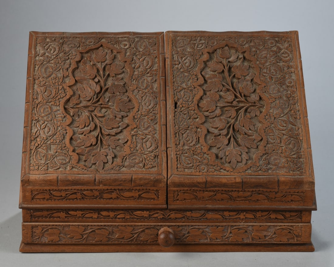 Continental Carved Letter Cabinet (1 of 10)