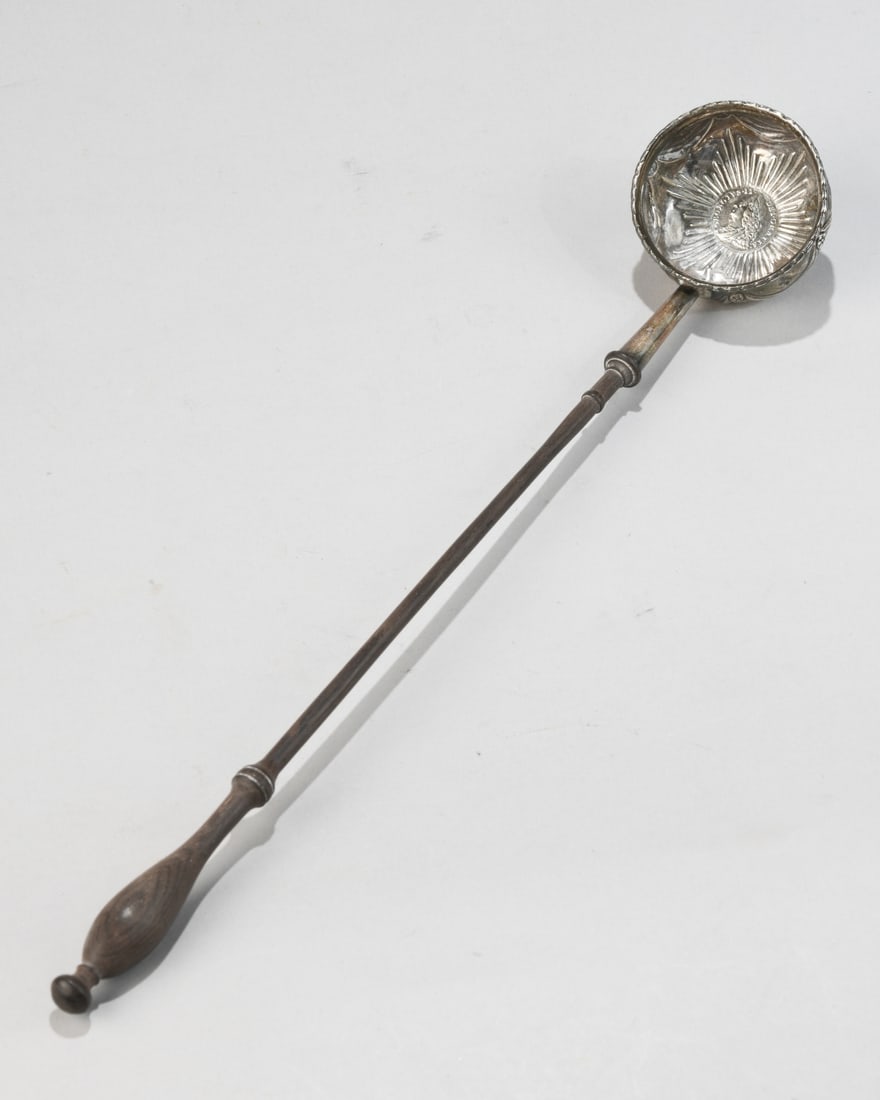 Georgian Revival Silverplate Toddy Ladle (1 of 4)