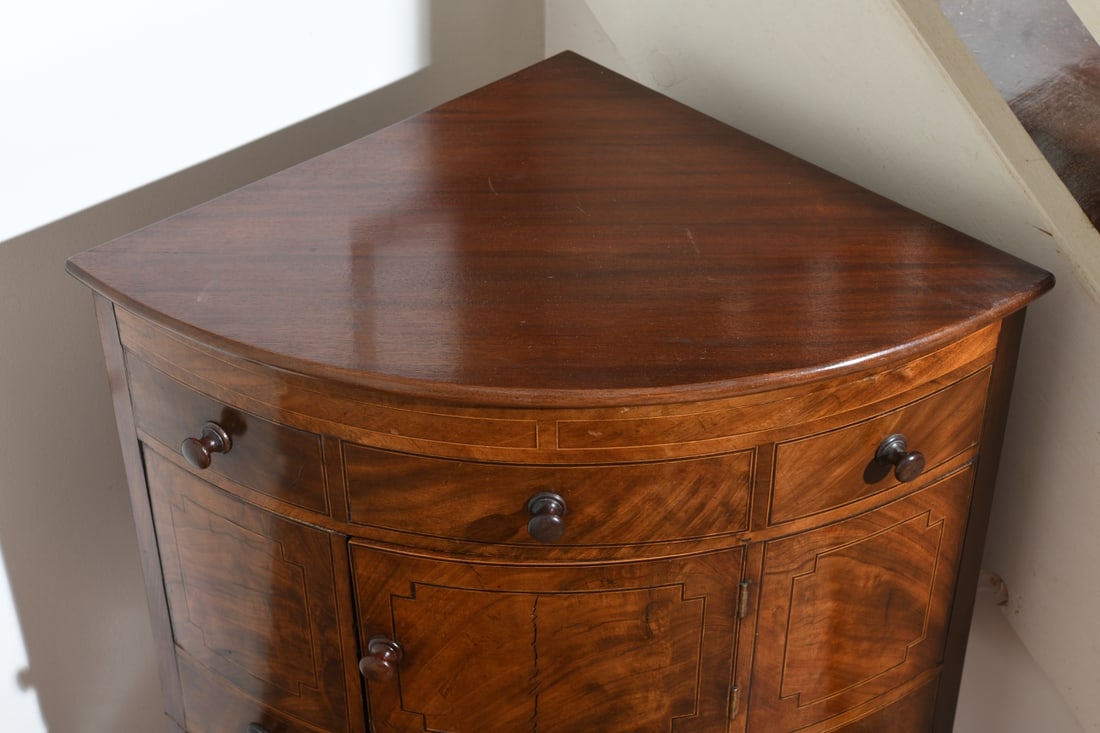 Regency Corner Commode - 5