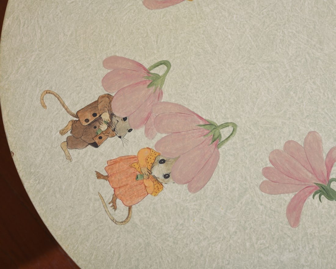 20th C. Painted and Signed Child's Table - 3