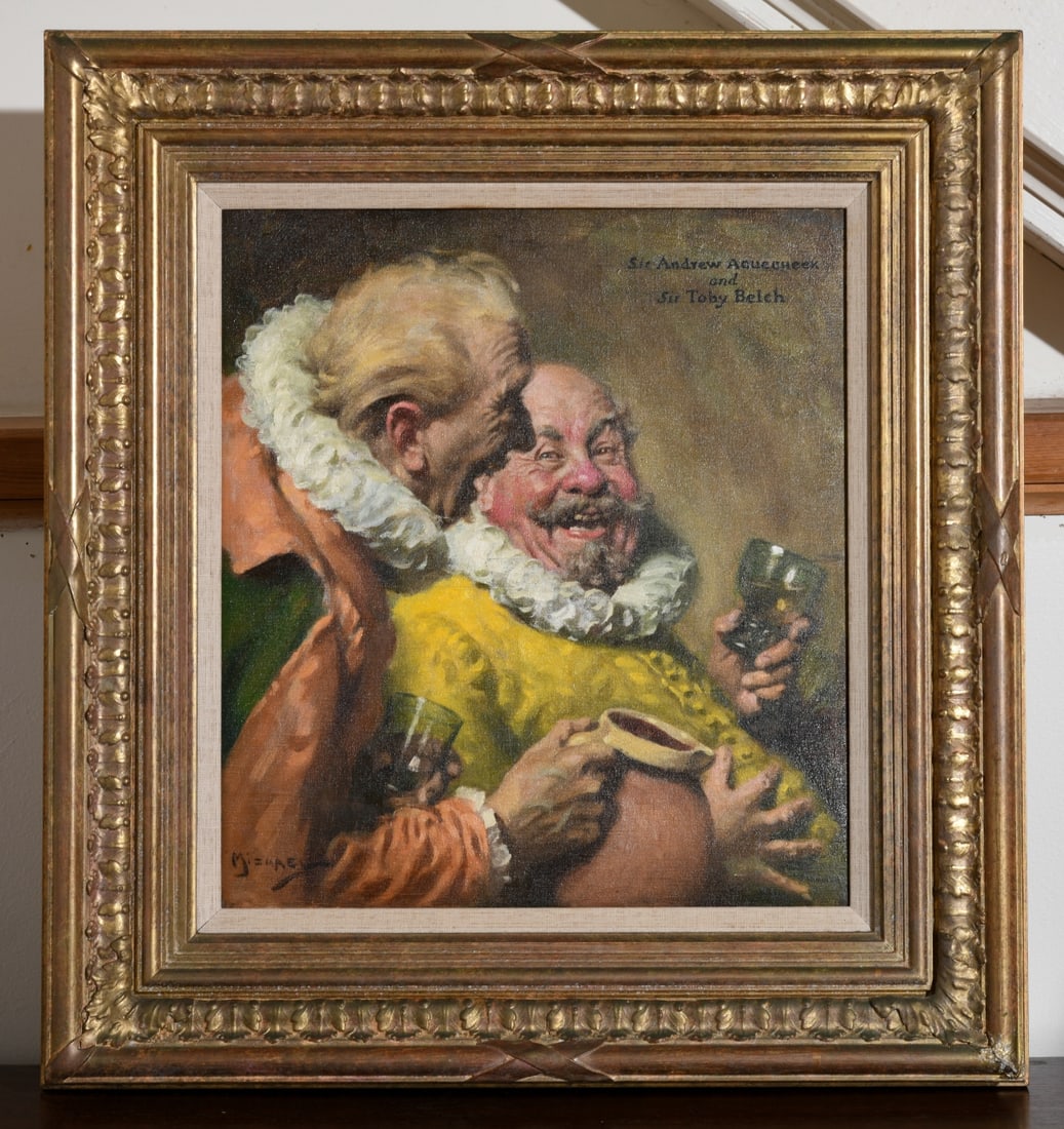 Arthur Michael (1881 - 1965) Shakespearean Scene (1 of 5)