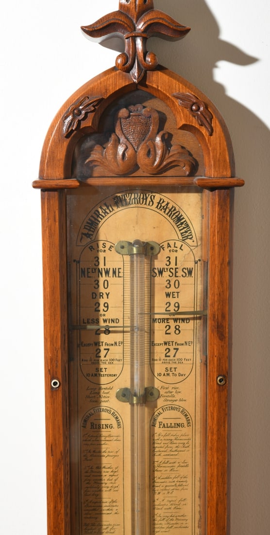 Admiral Fitzroy Wall Barometer - 4