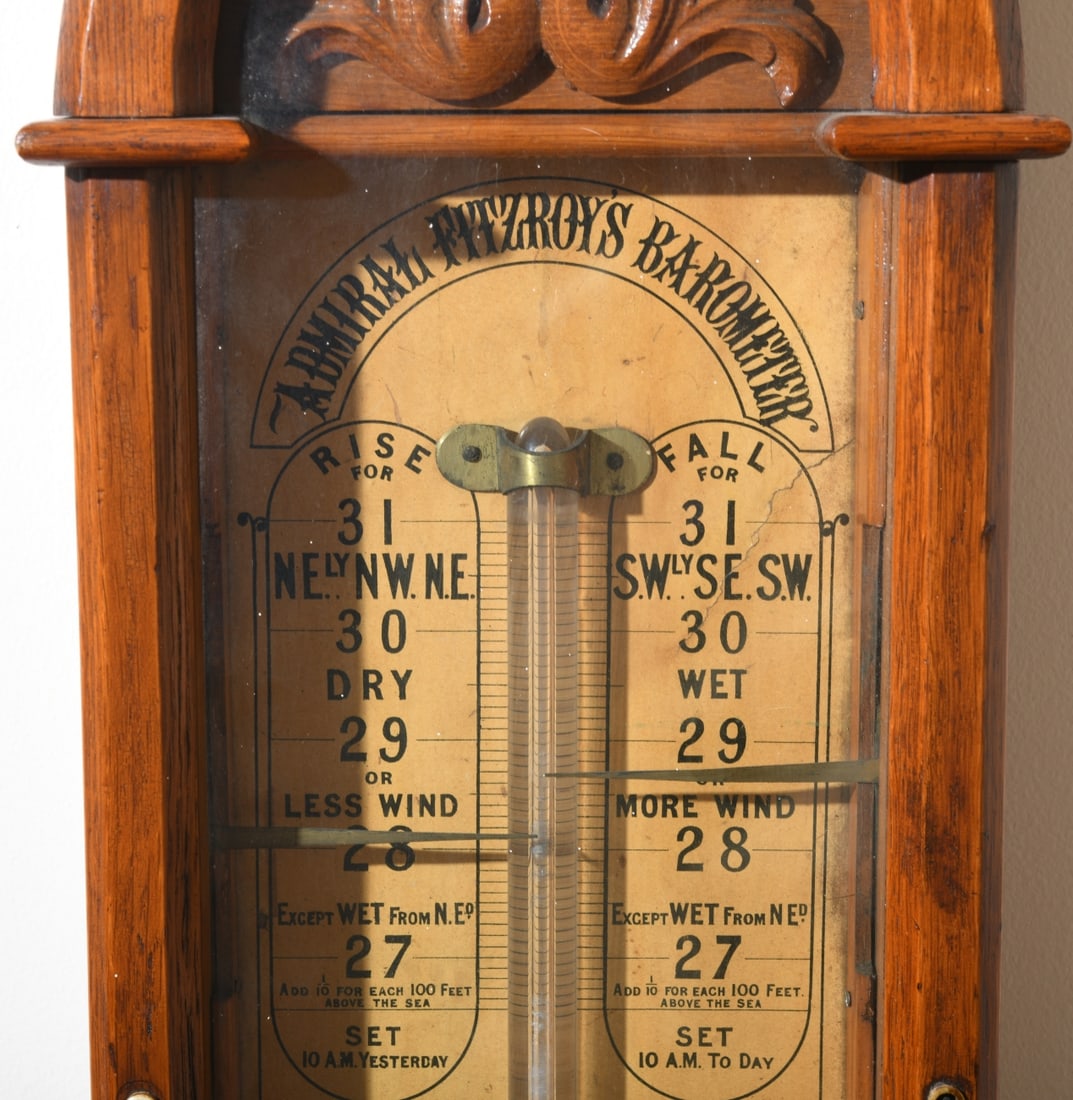 Admiral Fitzroy Wall Barometer - 8