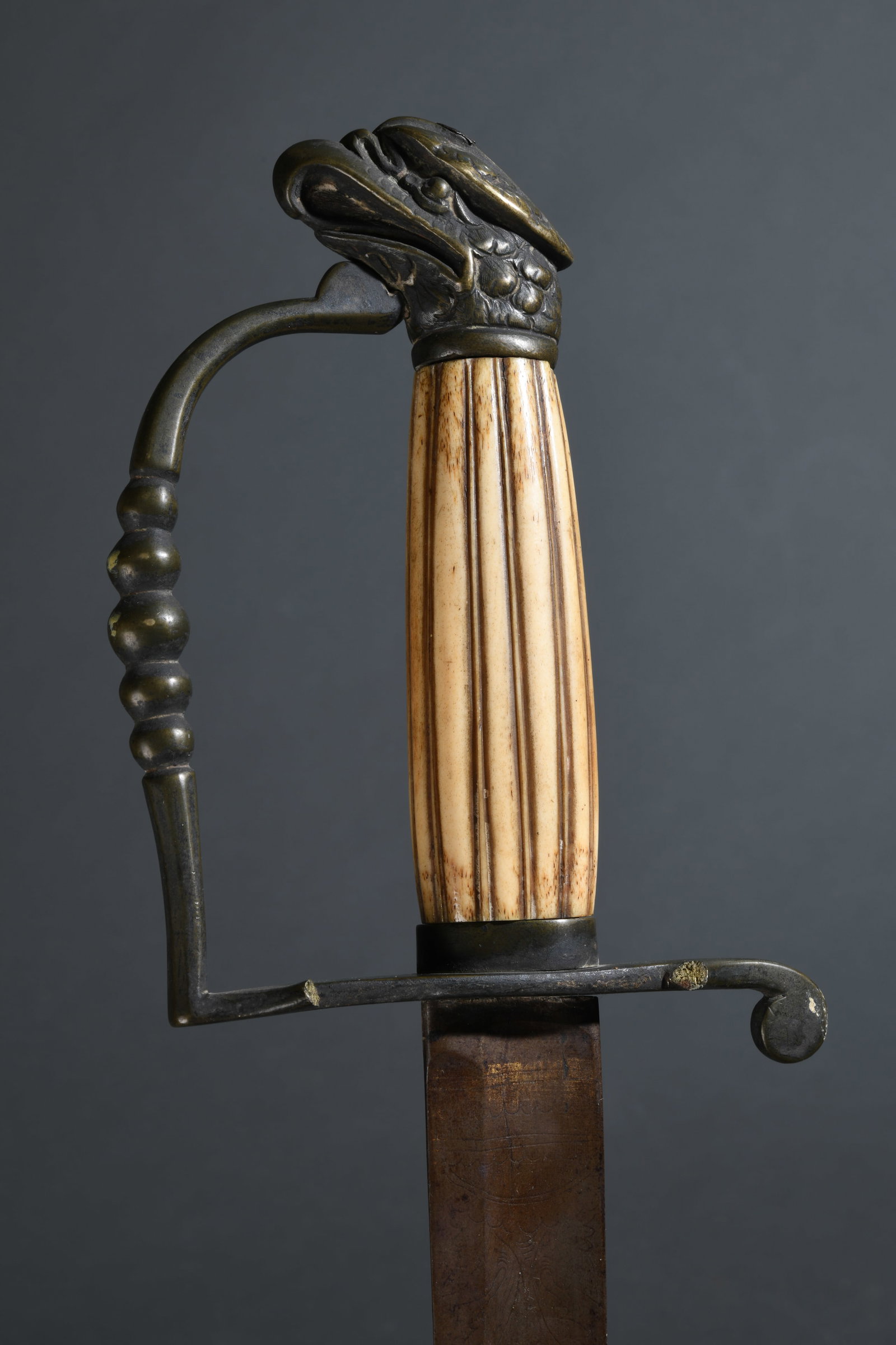 19th C. Eagle Head Sword - 3