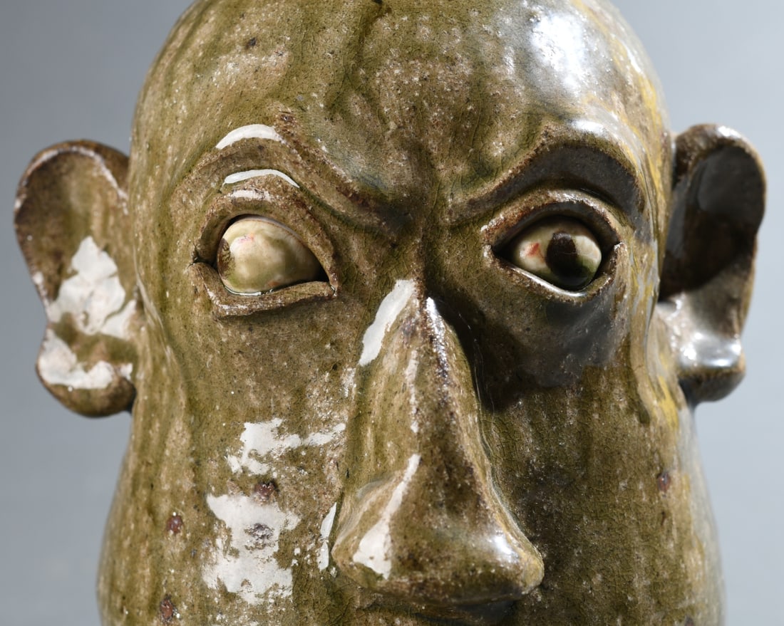 David Meaders Face Jug - 3