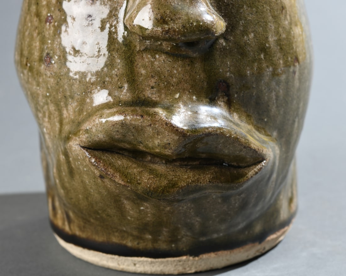 David Meaders Face Jug - 4