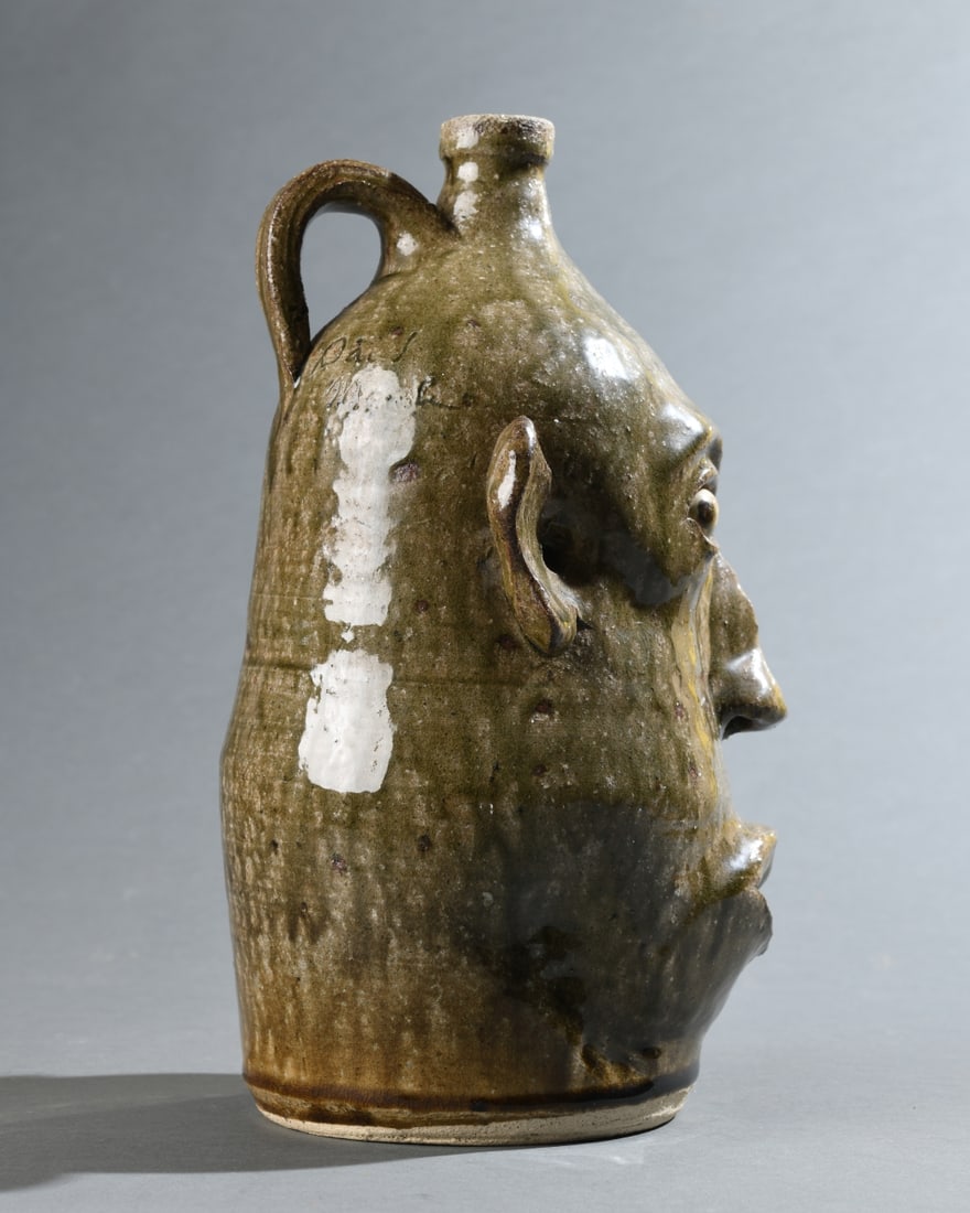 David Meaders Face Jug - 5