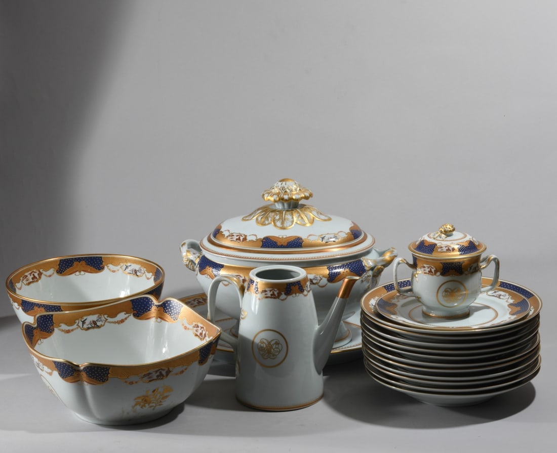 17 pcs. Mottahedeh Rockefeller (1 of 16)