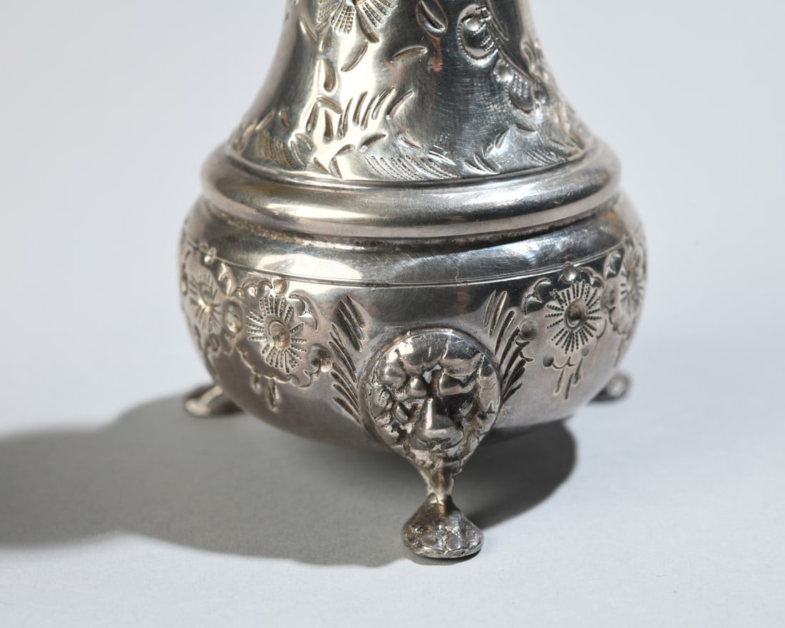 Pair Sterling Silver Shakers - 4