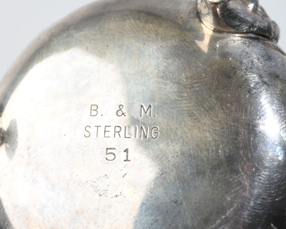 Pair Sterling Silver Shakers - 5